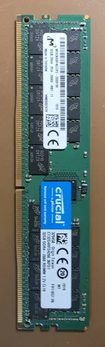 Crucial/Micron 32GB DDR4-2666 RDIMM memory module, part CT32G4RFD4266 — the type of used memory Ocitech buys
