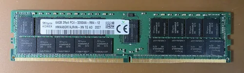 SK hynix 64GB DDR4-3200 RDIMM memory module, part HMAA8GR7AJR4N — the type of used memory Ocitech buys